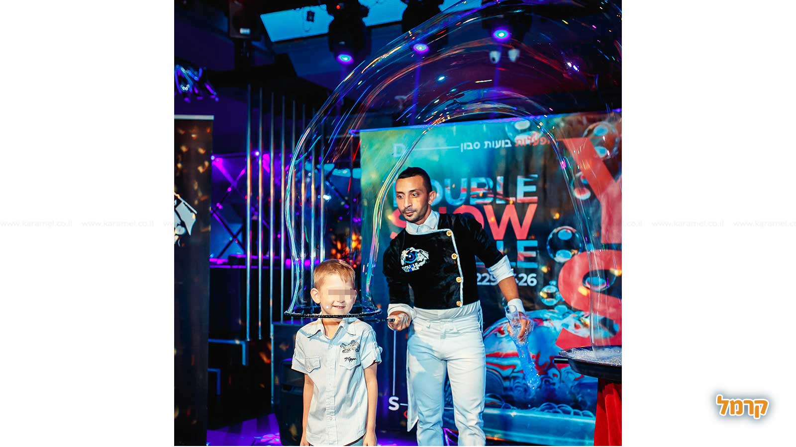 יומולדת בועות לילדים - 073-7587664